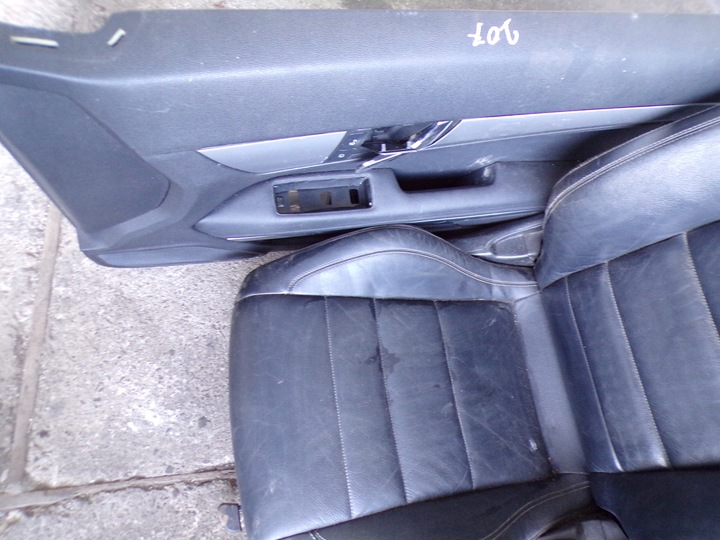 фото №7, Сиденья кожаные кожа комплект mercedes w207 купе