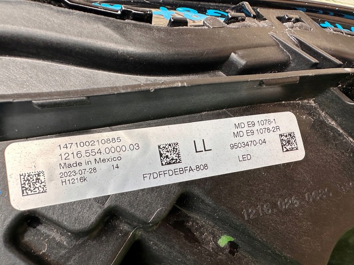 фото №8, Лампа лампы bmw m2 g87 чёрный тень адаптивный led