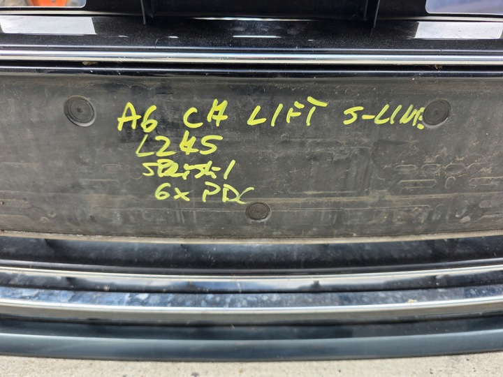 фото №15, Бампер перед комплектний audi a6 c7 рестайлінг s line омивачі 6 x pdc lz7s !!!
