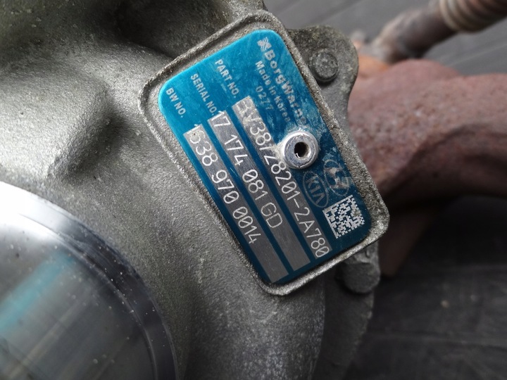 фото №3, Kia ceed ii 17рестайлінг 1,6 crdi турбіна 28201-2a780