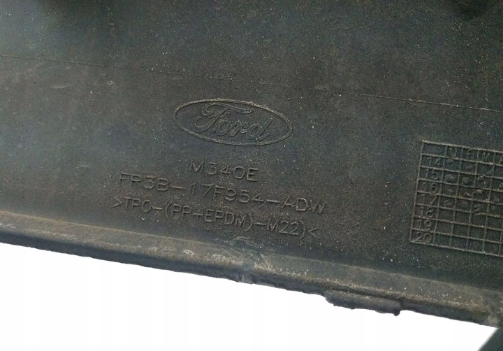 фото №9, Ford mustang gt 5.0 дифузор нижня накладка зад 2015-17