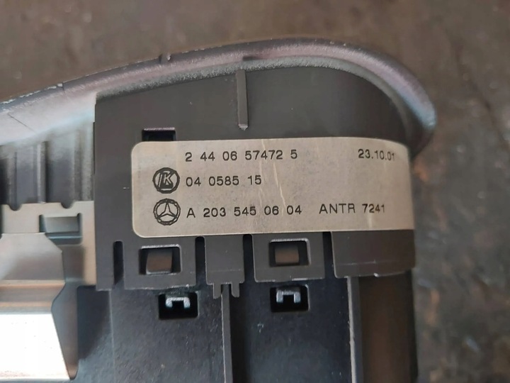 фото №9, Переключатель света mercedes-benz c w203 a2035450604 24406574725