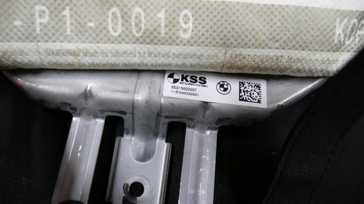 фото №6, Bmw f13 шторка повітряна права подушка подушка  9158220