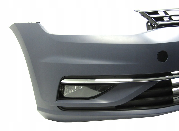 фото №13, Бампер переднее vw golf 7 17 - 20 bez распылитель. / bez pdc комплектный !