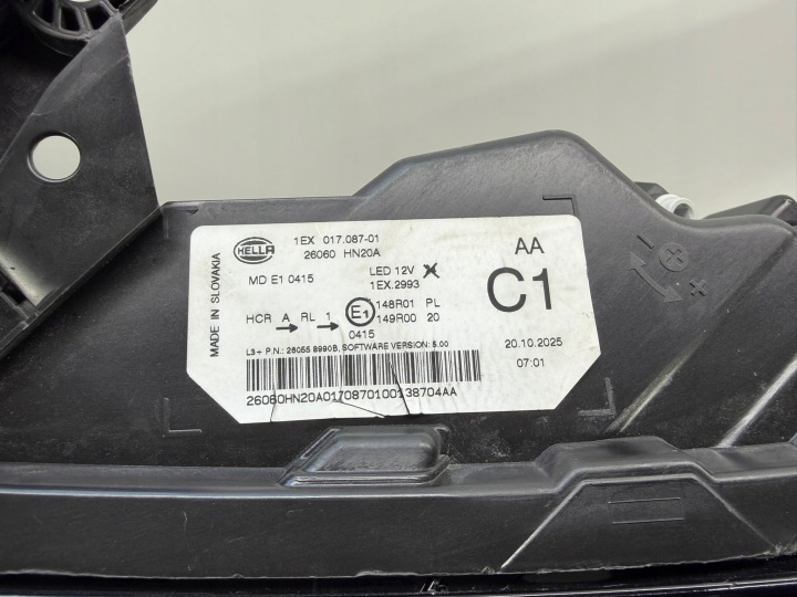 фото №16, Nissan qashqai j12 рестайлинг фара полный led левые перед европа 26060hn20a