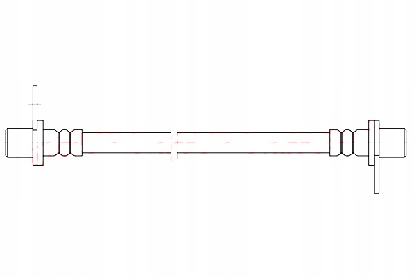 фото №2, Шланг гальмівний гнучкий зад l citroen c4 aircross mitsubishi asx