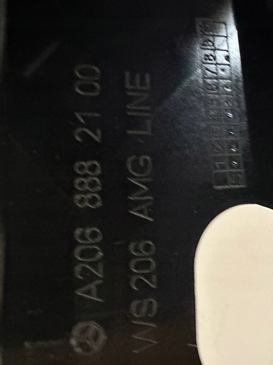 фото №10, Mercedes c клас amg w206 a206 решітка решітка радіатора новий оригінальний