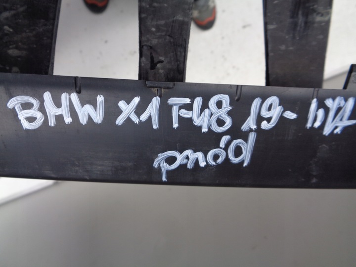 фото №10, Накладка бампера передня спойлер bmw x1 f48 15-