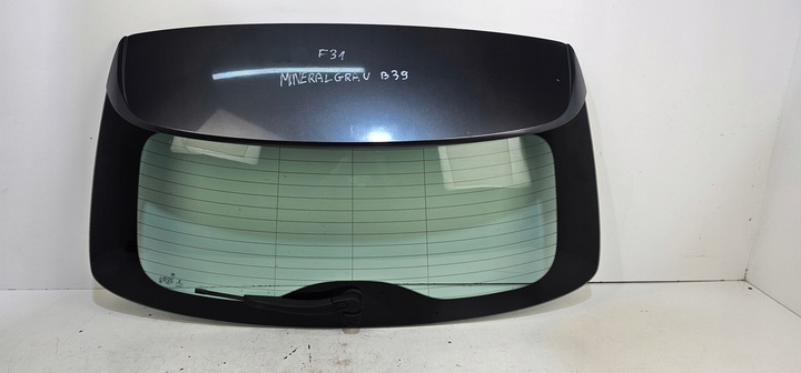 фото №1, Bmw f31 kpl кришка багажника зад скло спойлер двірник мінерально-сірий b39