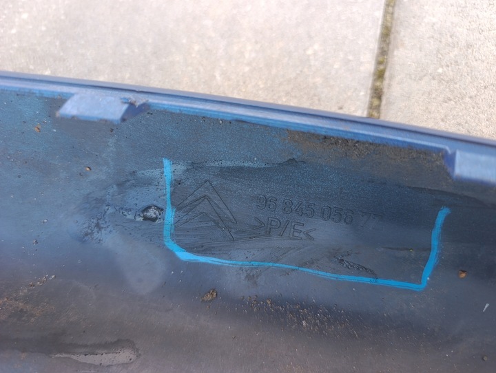 фото №10, Бампер перед переднє citroen c4 i рестайлінг 9684505677