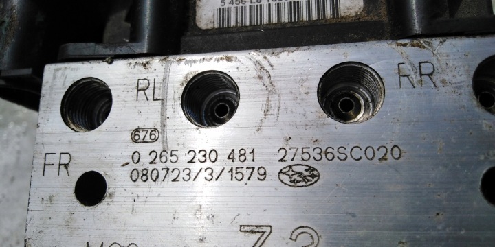 фото №6, Subaru forester iii блок керування abs 27536sc020 європа