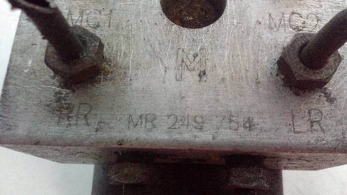 фото №9, Насос abs mitsubishi carisma 1,8 b mr249754