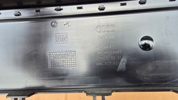 фото №13, Решётка радиатор решётка радиатора audi s5 a5 f5 8w6 16-19 kpl oem номер 8w6853651ap оригинал новая