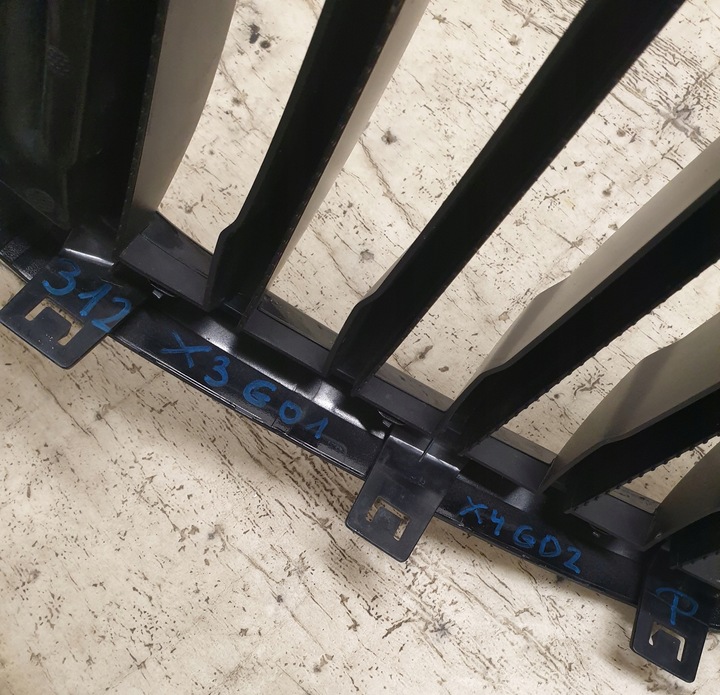 фото №10, Bmw чёрная решётка радиатора x3 g01 x4 g02 правая 7464920