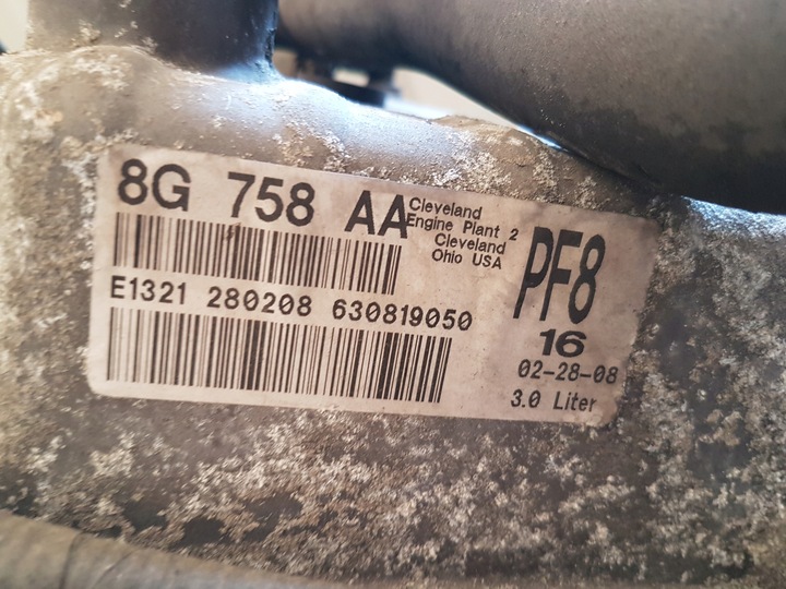 фото №8, Mazda ford mercury 06-10 двигун 3.0 4x4 8g758aa us
