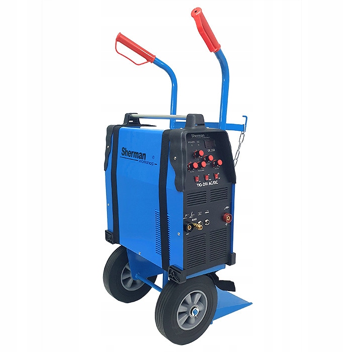 фото №13, Набір spawalniczy sherman tig 201 ac/dc з wózkiem jednobutlowym з полиця
