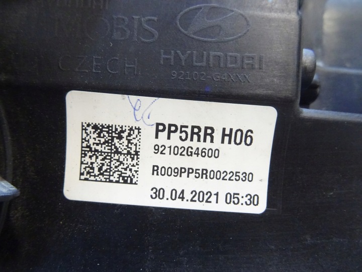 фото №8, Фара передня hyundai i30 iii рестайлінг 92102g4600 llu права повний led
