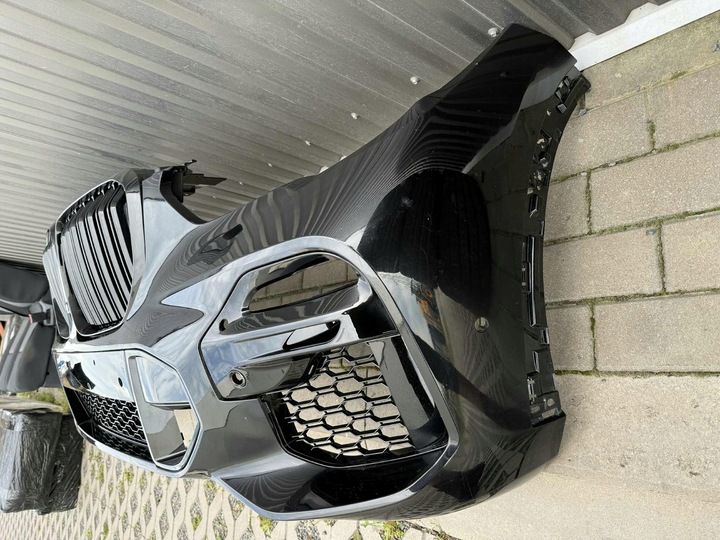 фото №8, Bmw x5 g05 м-пакет бампер перед переднее 6xpdc blacksapphire 475 комплектный