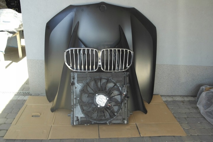 фото №1, Bmw g05 g06 x5 x6 капот крылья радиатор вентилятор решётка радиатора решётка