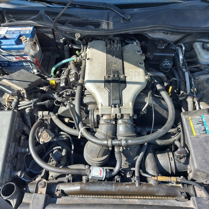фото №12, Cadillac cts 2,6b v6 2005 133kw двигатель голый стойка код двигателя ly9