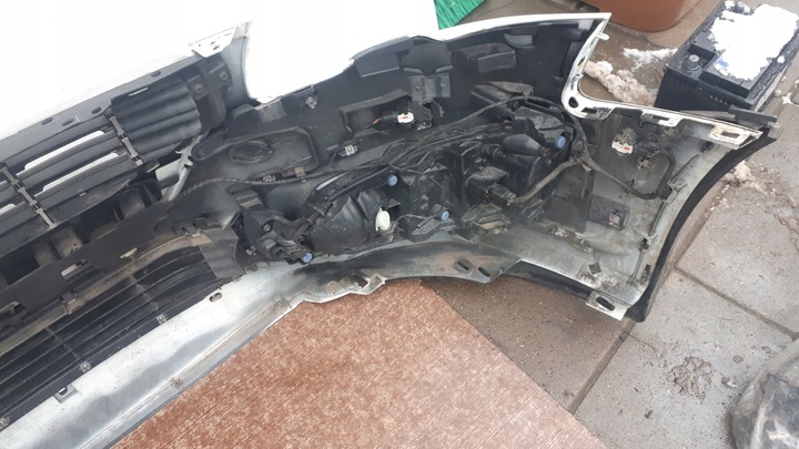 фото №13, Peugeot 508 rxh рестайлинг kwed 14-18 бампер переднее перед led pdc решётка