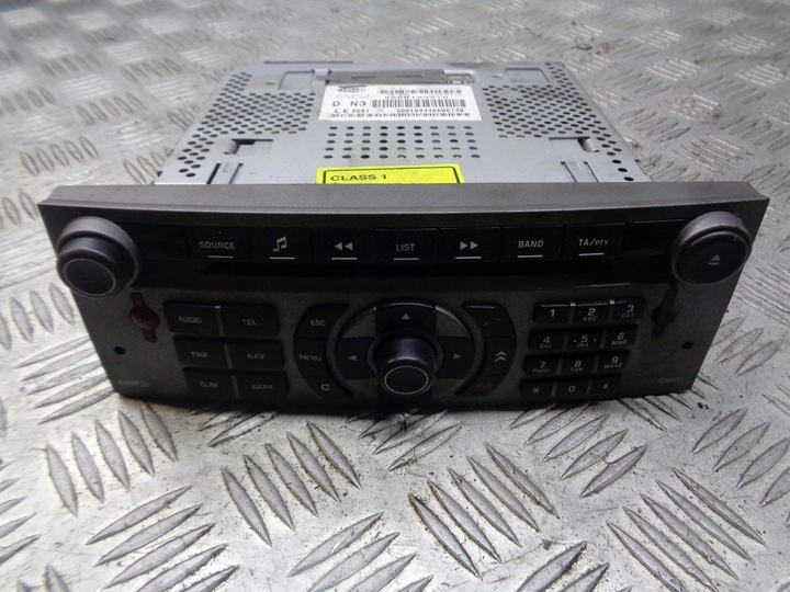фото №1, Радіо заводські cd citroen c5 ii 96601839yw