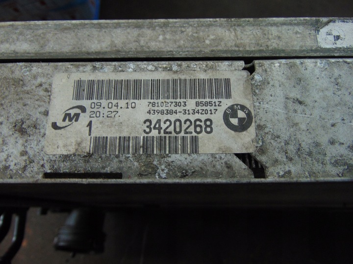 фото №5, Радиатор e91 3.0d n57d30a