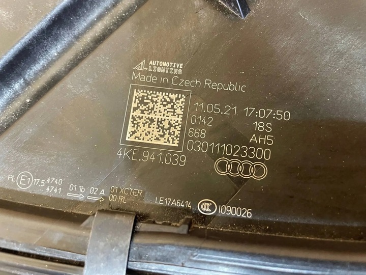 фото №9, Audi e-tron 4ke лампа ліва перед повний led eu 4ke941039