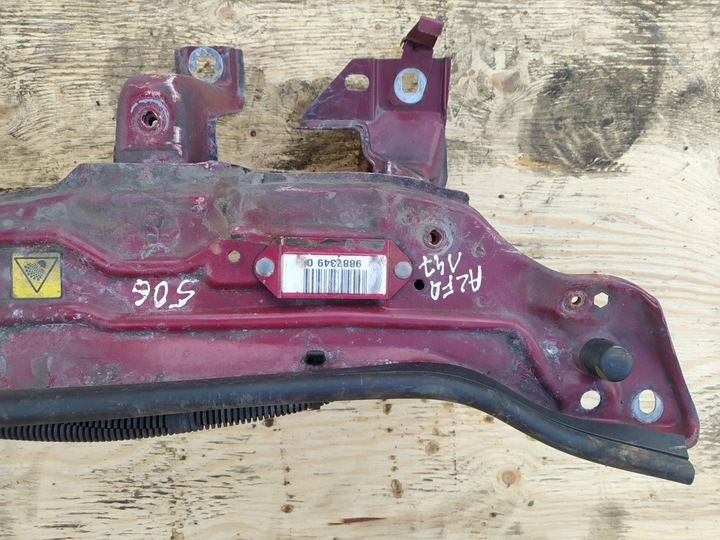 фото №6, Alfa romeo 147 i fl pas переднє підсилювач панель кріплення фар vr 263