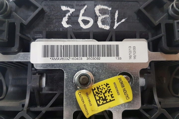 фото №7, Подушка безпеки водія nissan almera ii хетчбек n16 3503092 1.8l бензин 2005