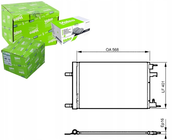 фото №8, Радиаторов кондиционера opel