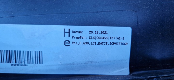 фото №7, Бампер задній bmw 5 g30 люкс рестайлінг lci гарний