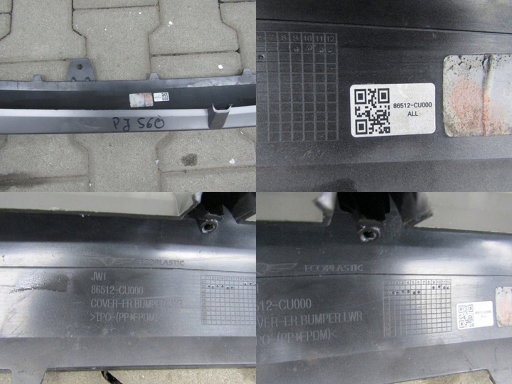 фото №16, Спойлер накладка бампера бампер перед переднє передня genesis gv60 21-