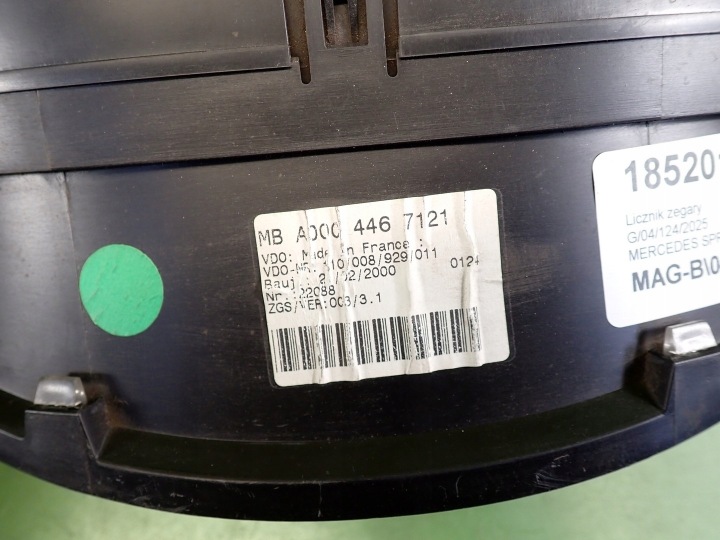 фото №8, Панель приборов mercedes sprinter i 2.2 cdi 00r a0004467121 110008929011