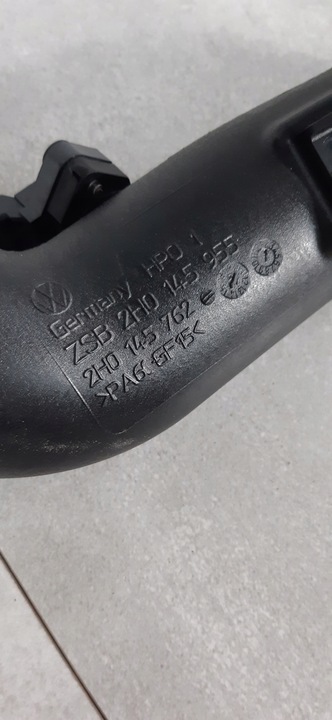 фото №5, Volkswagen amarok 2.0tdi шланг труба воздуха интеркулер 2h0145762