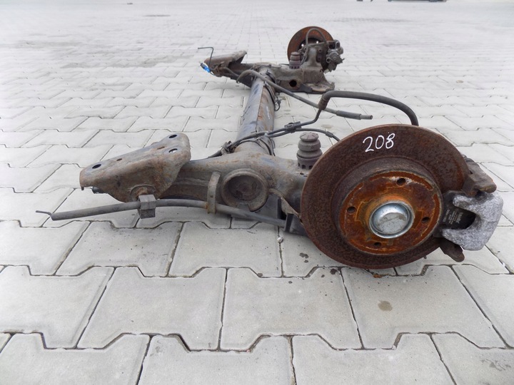 фото №8, Peugeot 208 c3 iii балка підвішування зад диски