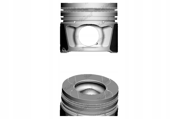 фото №2, Поршень двигателя kpl з кольцо kpl з кольцами peugeot fm nural nural