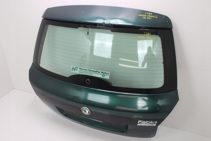 фото №5, Крышка багажника зад skoda fabia ii hb 06-10r lf6n