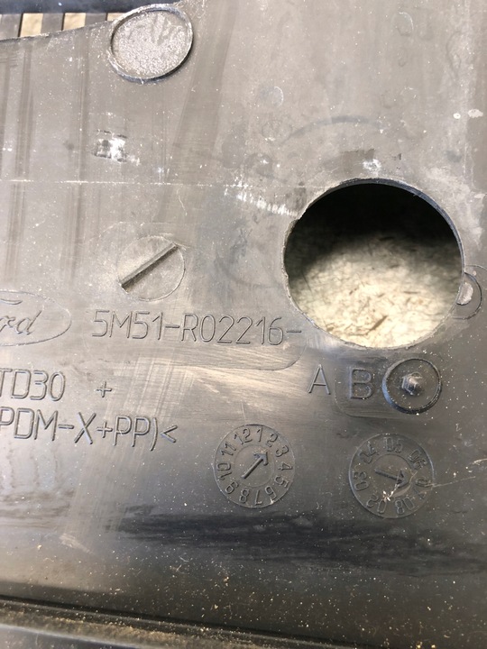 фото №7, Панель під лобовим склом ford c-max 5m51-r02216-ab