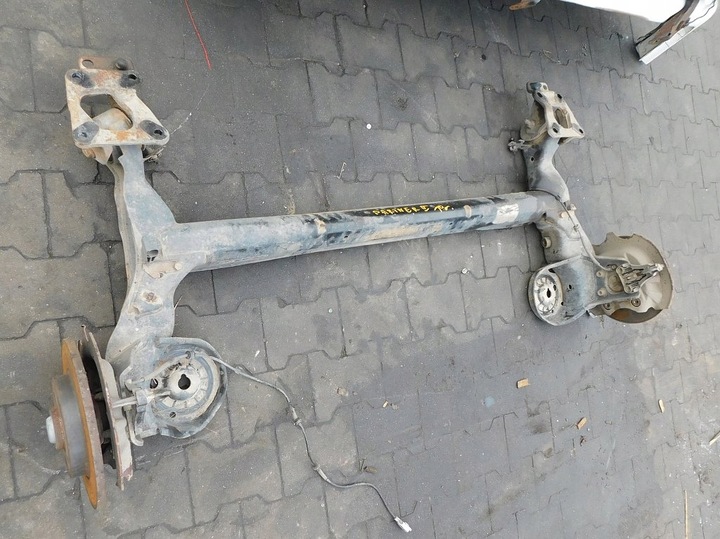 фото №2, Peugeot partner ii 08-12r балка вісь підвішування зад