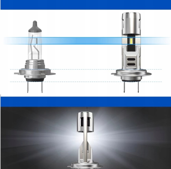 фото №14, Лампочки led i7 h4 фара 60w підключи і користуйся csp 1do1 ip68 canbus ultra міцний