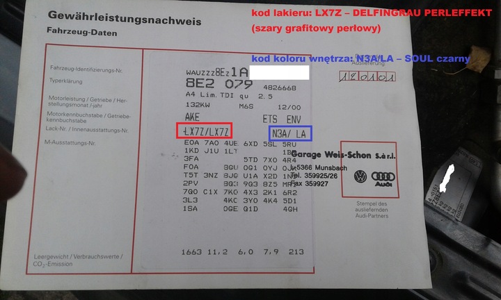 фото №10, Боковина оббивка ліва перед soul audi a4 b6 sedan