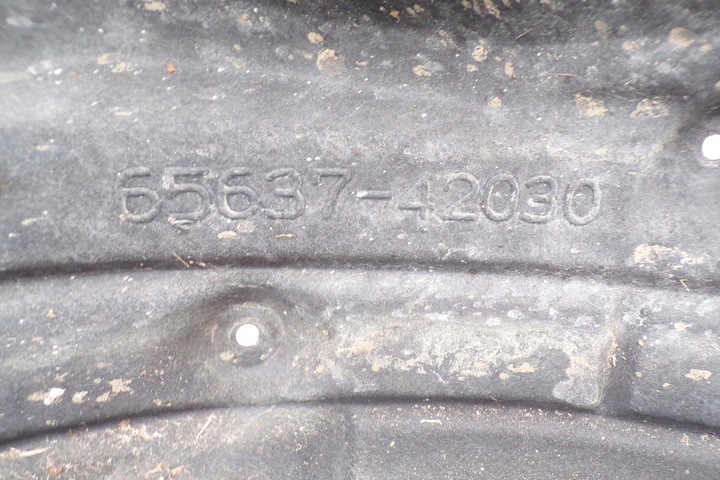 фото №10, Підкрилок праві зад 65637-42030 toyota rav4 v 2019-