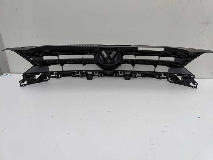 фото №10, Volkswagen tiguan i рестайлинг решётка радиатора решётка бампера перед новая оригинальный номер 3741