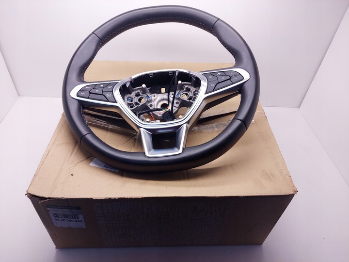 фото №10, Renault clio captur megane zoe руль кожаный 484006534r