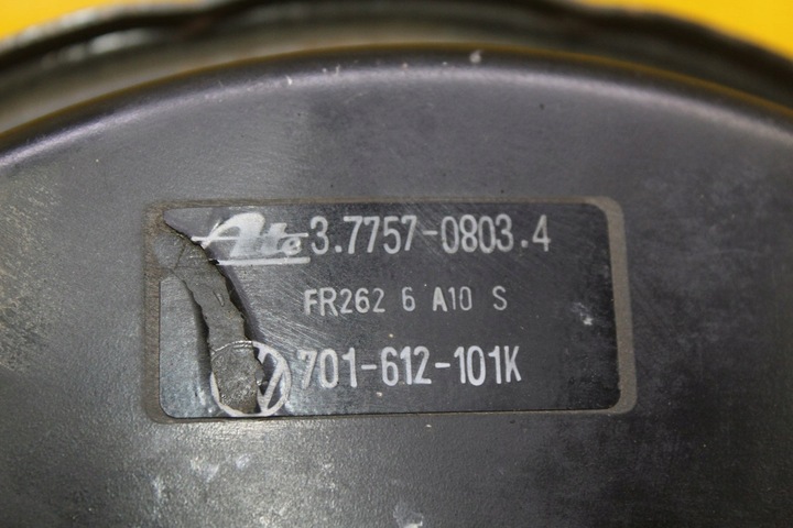 фото №5, Усилитель тормозные vw transporter t4 caravella multivan 2.5 b 701612101k