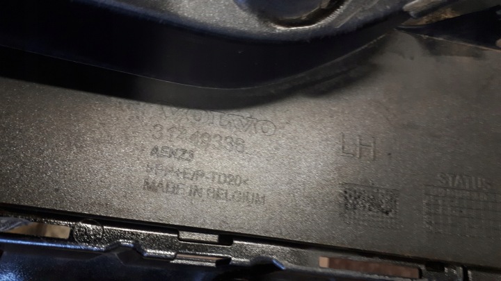 фото №11, Volvo xc40 18- кутник бампера заднього ліве 31449336