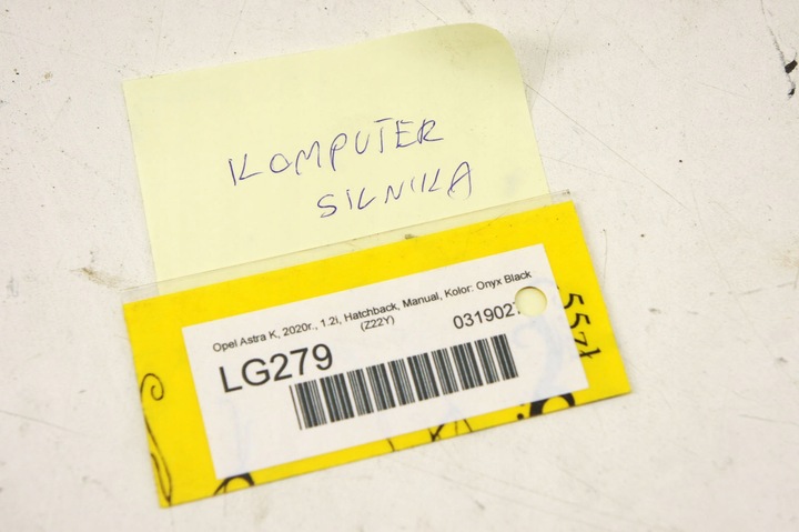 фото №6, Lg279 opel astra k v 1.2i комп'ютер двигуна