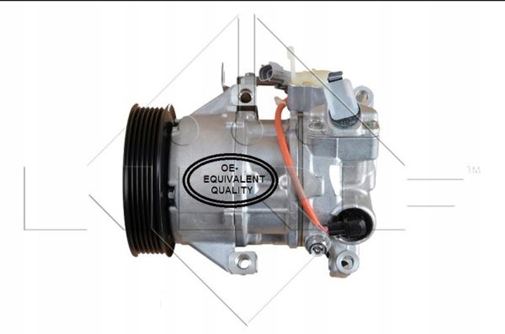 фото №11, Компресор кондиціонера toyota yaris 99- nrf 32614