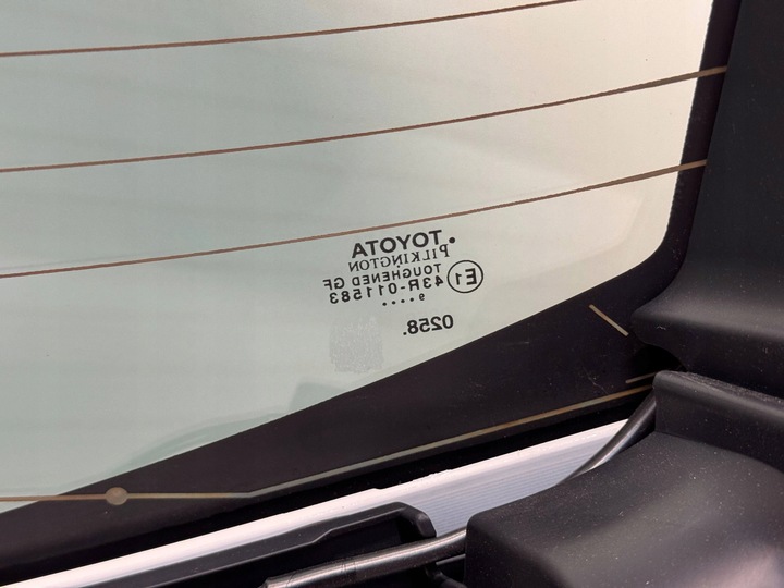 фото №16, Toyota corolla e21 універсал 19- кришка багажника зад задня біла скло